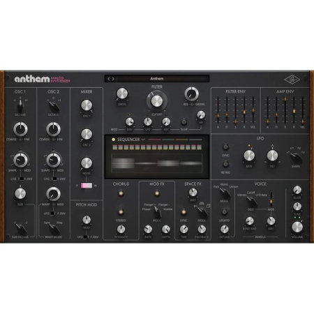 Magazin - Sintetizator virtual Universal Audio UAD Anthem