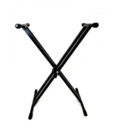 Claviaturi - Suport dublu pentru claviaturi, negru, reglabil, Parrot DQ013 B Keyboard Stand - Parrot