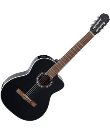 Chitare electro-acustice - Takamine GC2CE BLK - chitară clasică electro-acustică