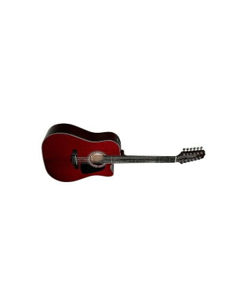 Chitare cu 12 corzi - Takamine GD30CE-12 Wine Red - chitară electro-acustică 12 corzi