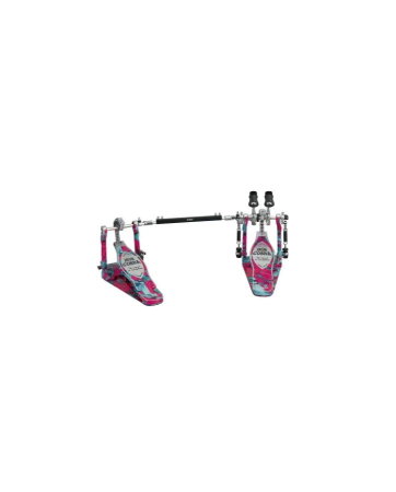 Tobe - Tama HP900RWMCS Iron Cobra Rolling Glide Coral Swirl - pedală dubla tobă