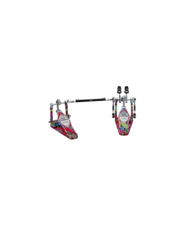 Tobe - Tama HP900RWMPR Iron Cobra Power Glide Psychedelic Rainbow - pedală dubla tobă