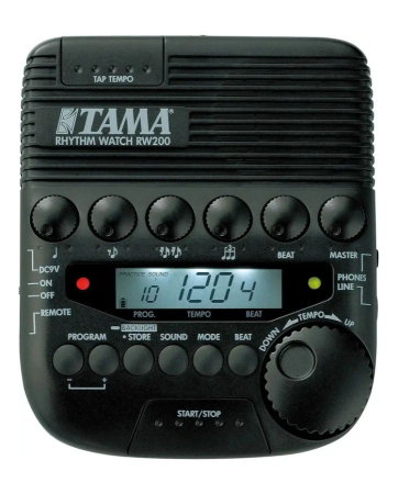 Magazin - Tama Rhythm Watch RW200 - metronom tobă