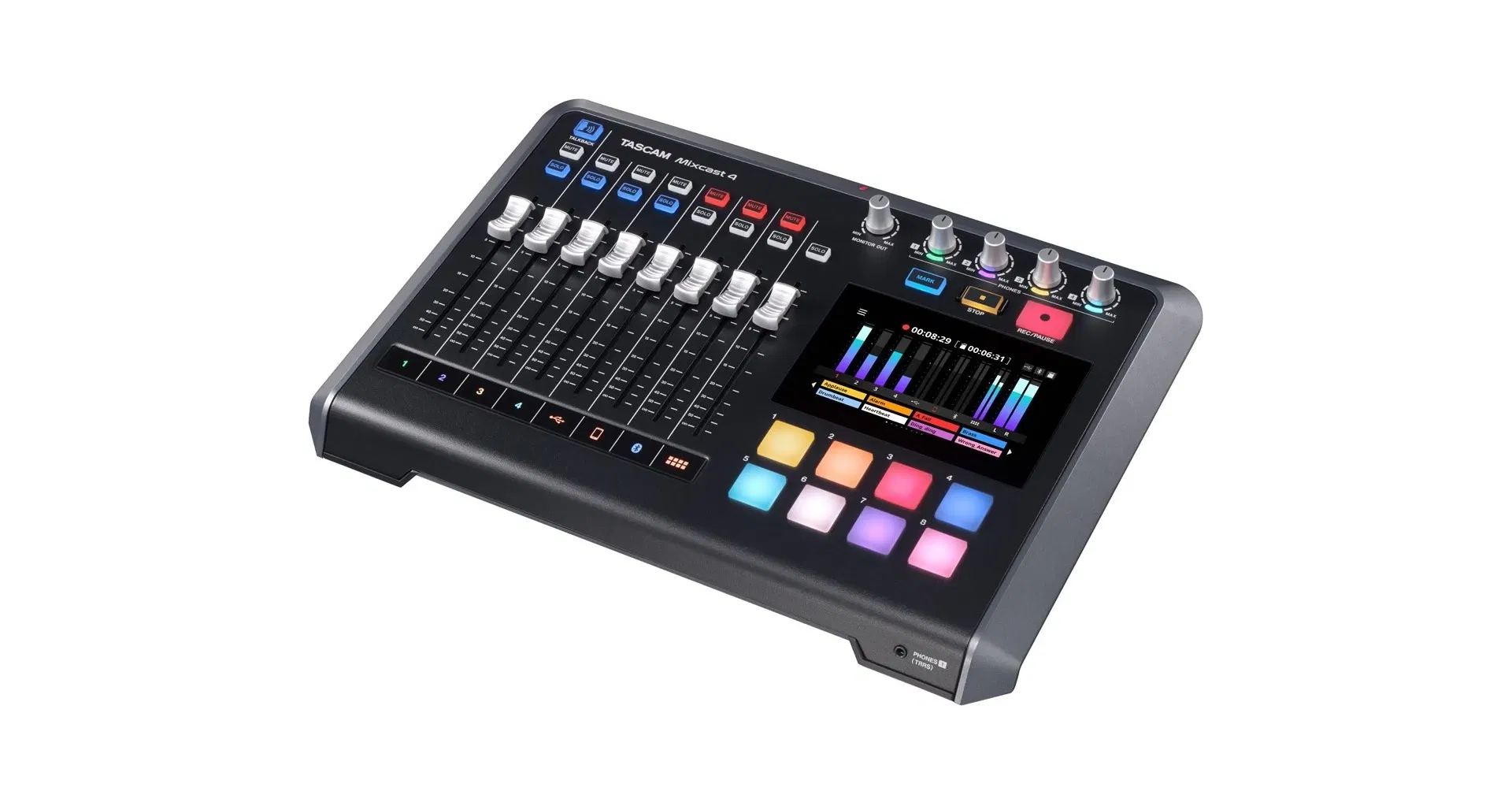 Recordere de studio - Tascam Mixcast 4