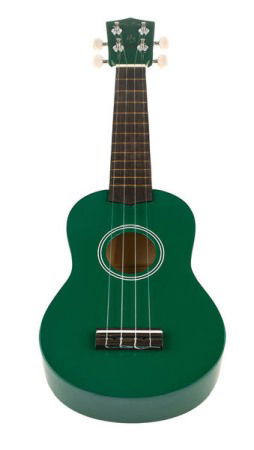 Chitare electrice, acustice, clasice si bas - Ukulele Harley Benton UK-12 Green