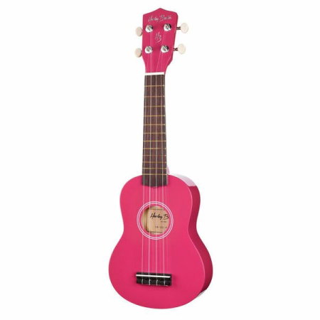 Instrumente traditionale - Ukulele Harley Benton UK-12 Magenta Pink