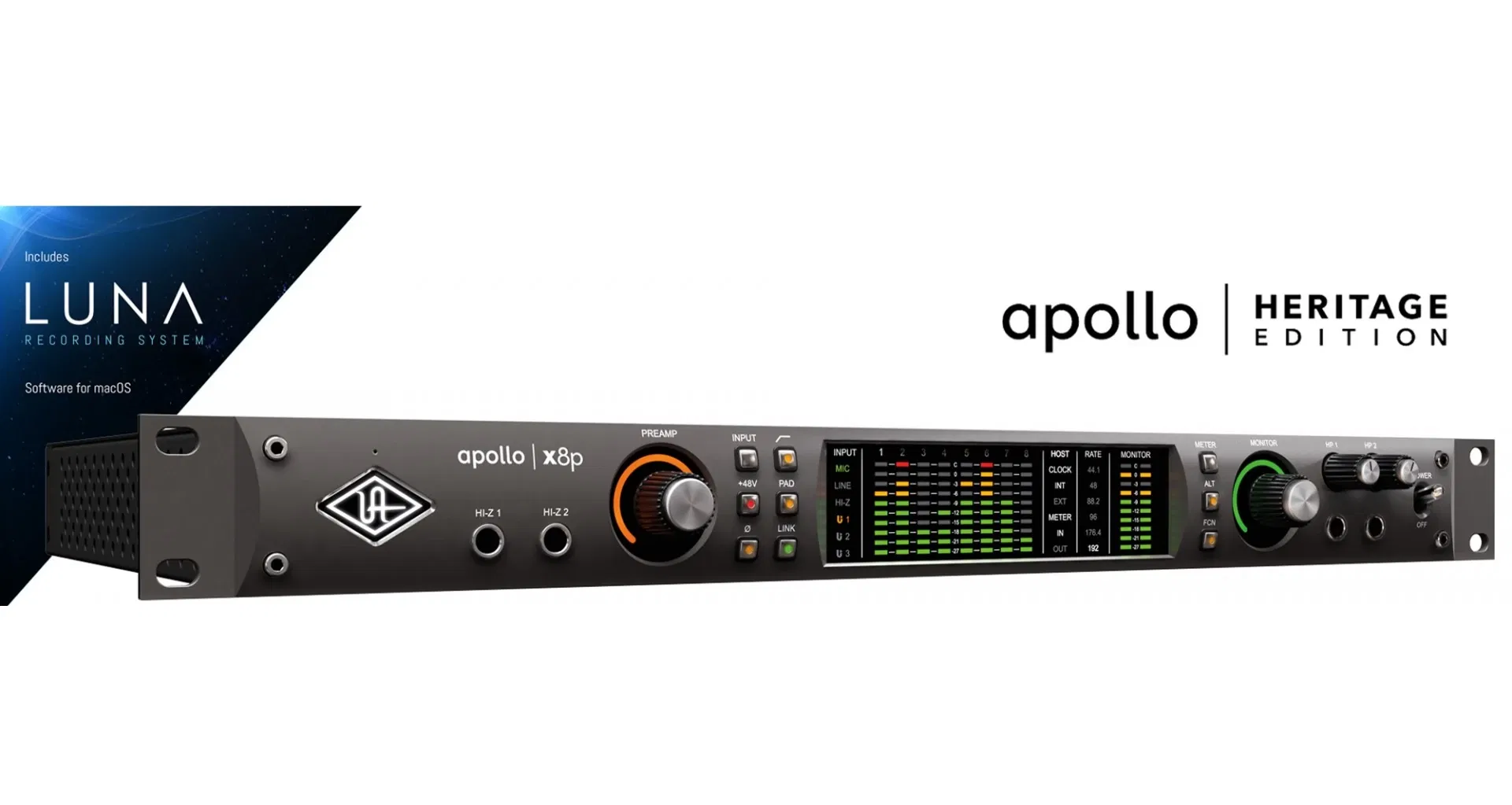 Magazin - Universal Audio Apollo x8p Heritage Edition pt. Mac