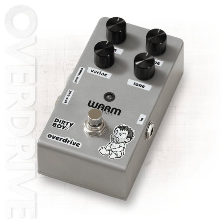 Pedale cu efecte de chitara - Warm Audio Dirty Boy Jr. Overdrive Preamp