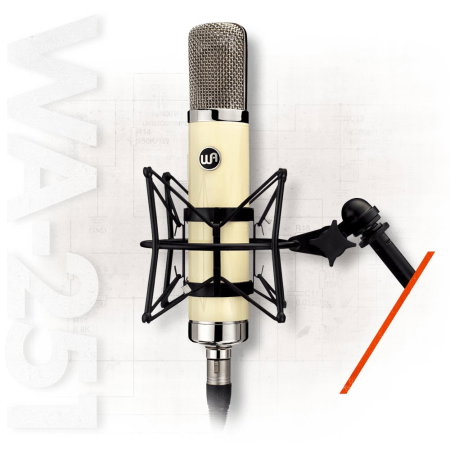 Microfoane de studio - Microfon cu tub Warm Audio WA-251 în stil 251
