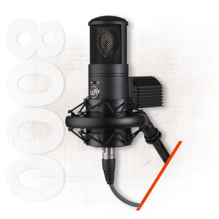 Microfoane de studio - Microfon cu tub Warm Audio WA-8000 cu accesorii