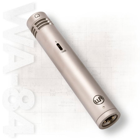 Microfoane de studio - Microfon cu diafragmă mică Warm Audio WA-84 Nickel