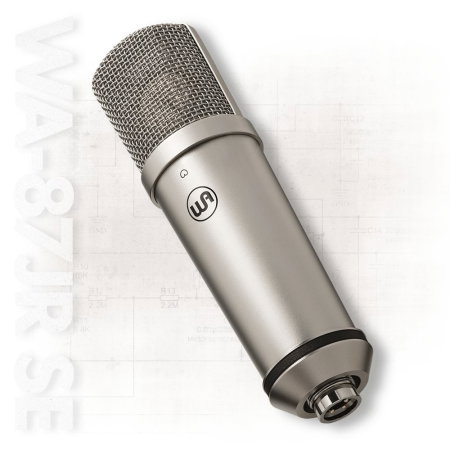 Microfoane de studio - Microfon Warm Audio WA-87jr SE Nickel cu pattern cardioid