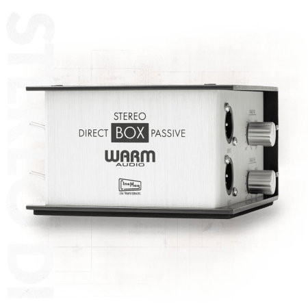DI BOX - Warm Audio WA-DI-P2 DI Box Pasiv Stereo