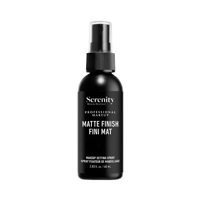 Machiaj - Serenity Matte Finish Makeup Setting Spray