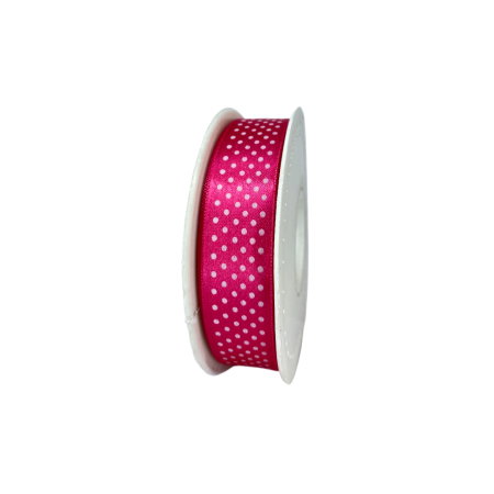 Panglici - Panglica satin cu buline 20mm