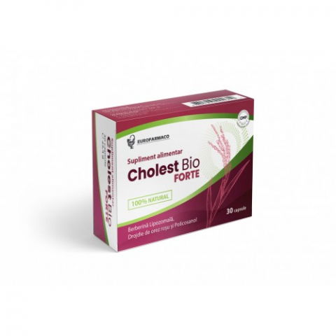 Afectiuni cardio-vasculare - Cholest Bio forte x 30 capsule Zephyr Labs