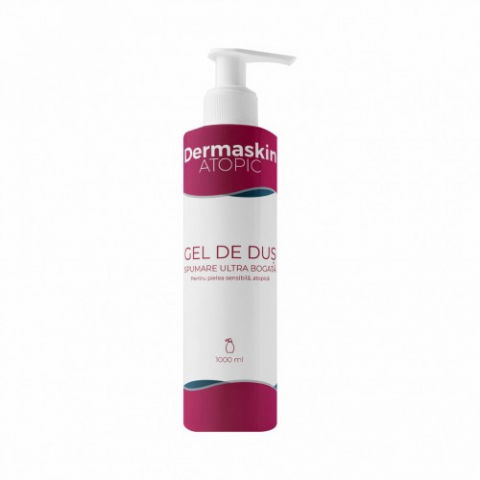 Ingrijire corp - Dermaskin Atopic gel dus spumare ultra bogata 1000ml Zephyr Labs