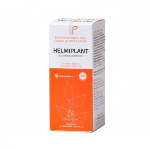 Afectiuni digestive - Helmiplant sirop Zephyr Labs