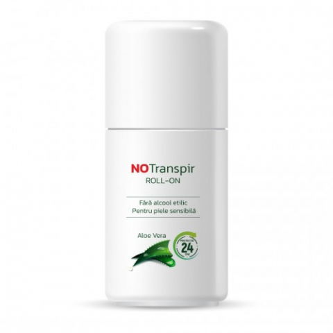 Ingrijire corp - NoTranspir roll-on aloe vera x 50ml Zephyr Labs