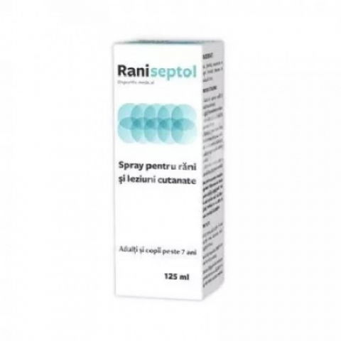 Ingrijire corp - Raniseptol spray rani leziuni cutanate, 125ml Zephyr Labs