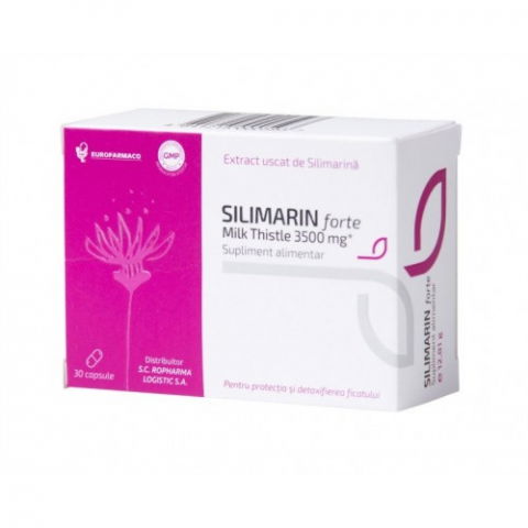 Afectiuni digestive - Silimarin Forte Milk Thistle 3500mg Zephyr Labs